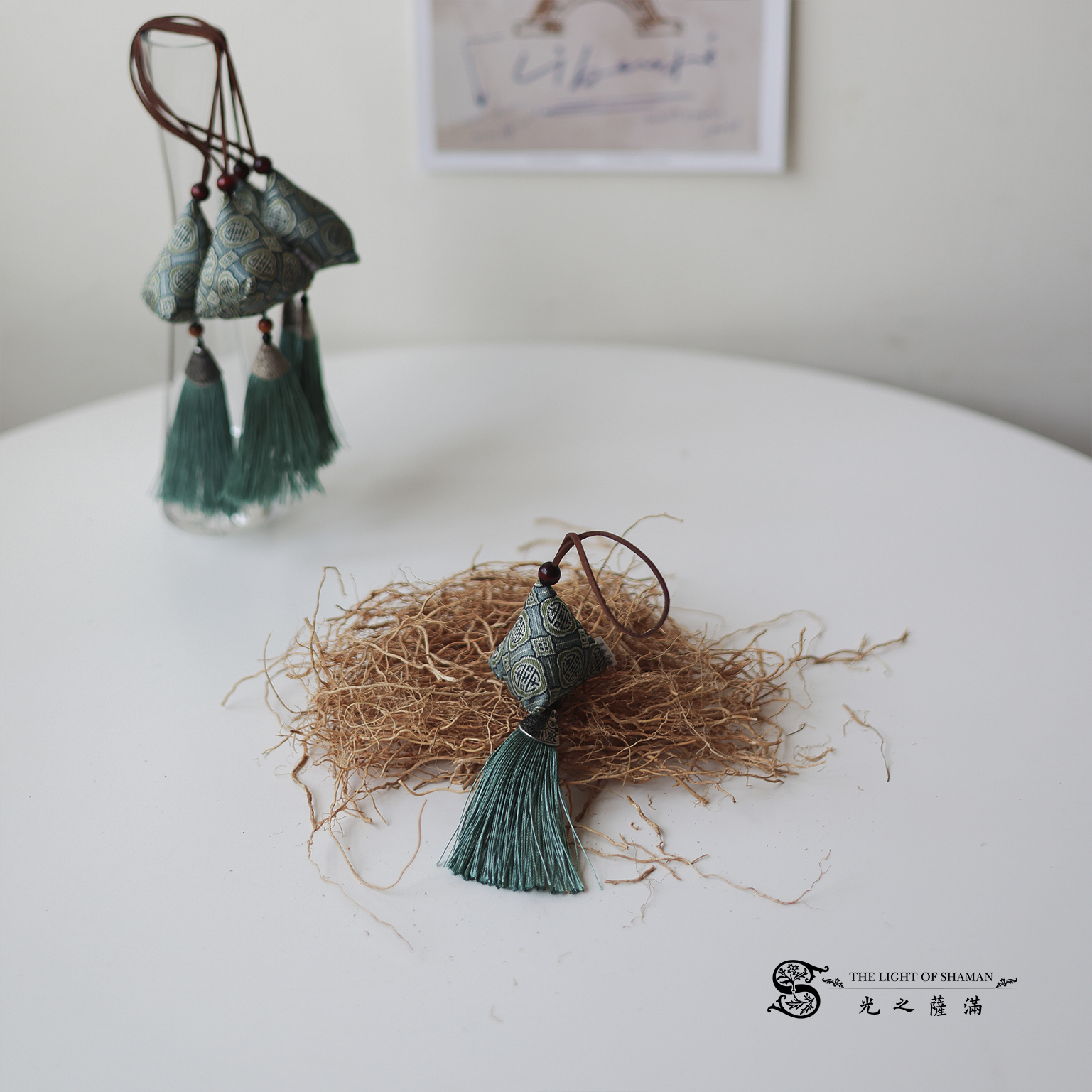 岩蘭草香包 協助連結大地輝歸本我 召喚財富