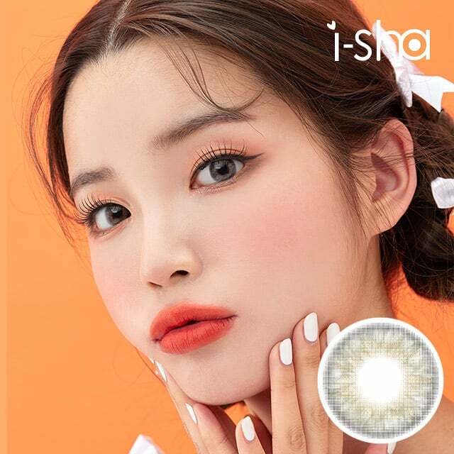 I-SHA Twenty wish 1 Year Hope Gray 每年拋棄型彩妝隱形眼鏡｜每盒1片