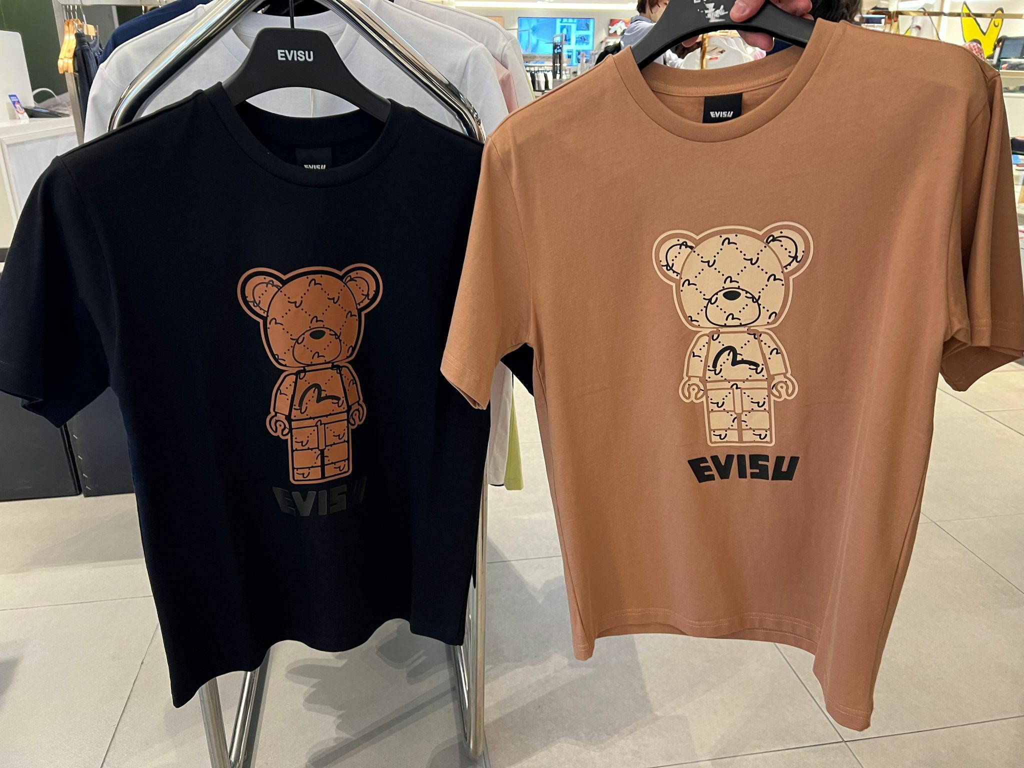 EVISU CLASSIC BEAR DESIGN LOGO