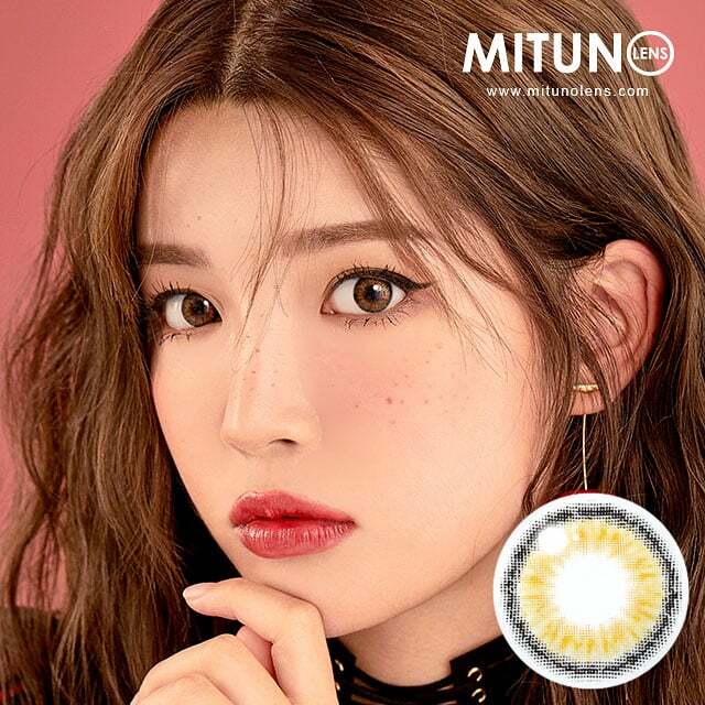 I-SHA Fairy Series 1 Year Elf BROWN 每年拋棄型彩妝隱形眼鏡｜每盒1片