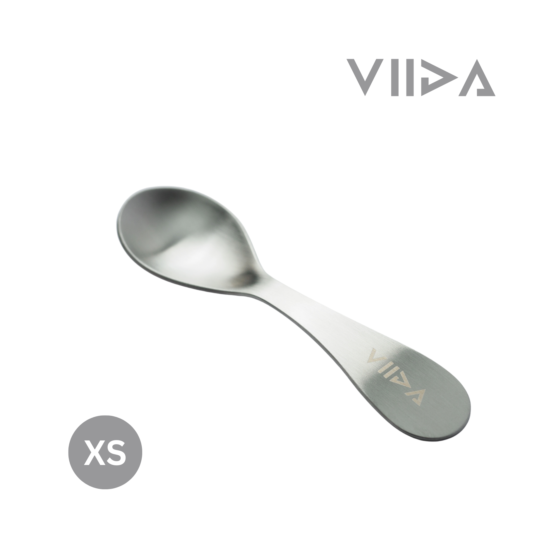 Viida Soufflé Antibacterial Stainless Steel Spoon (XS)