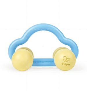 Hape Rattle & Roll Toy Car E0071