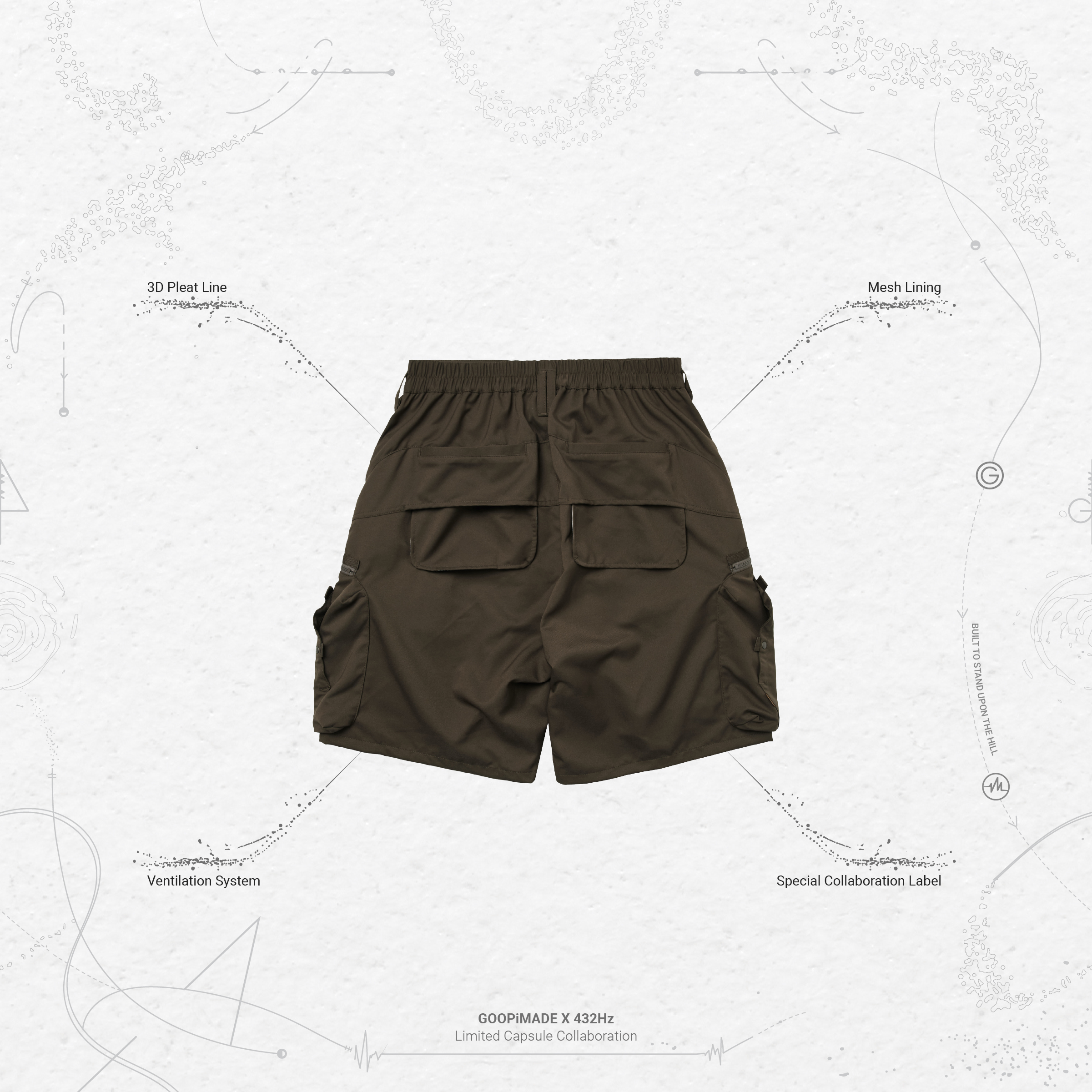 M.G1S -“Ergonomic” Utility Shorts - D-Sage M.G1S -“Ergonomic” Utility Shorts - D-Sage