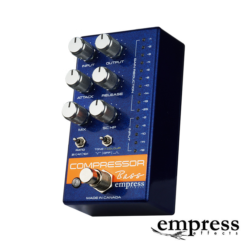 又昇樂器.音響】Empress Effects Bass Compressor MKII 電貝斯專用壓縮