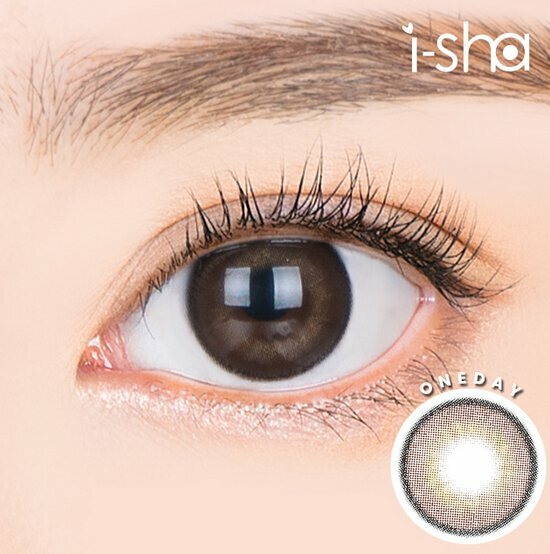 I-Sha Jadey GEM 1 day CHOCO 每日拋棄型彩妝隱形眼鏡｜每盒10片