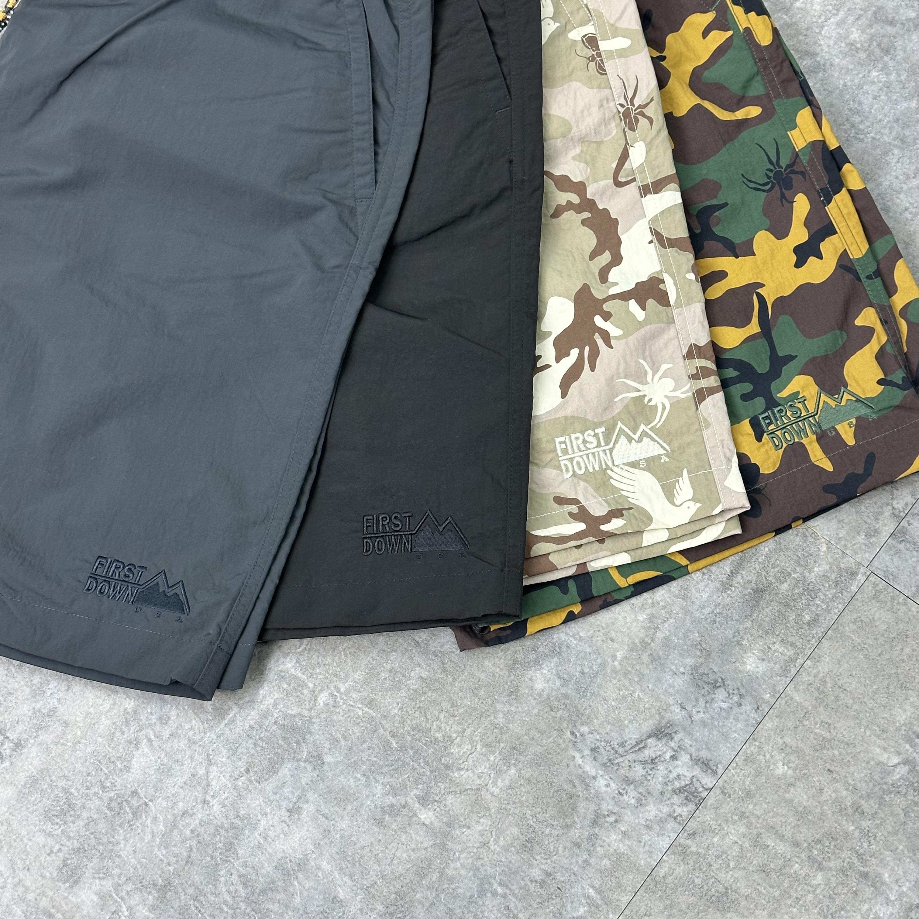 First Down USA COZY Shorts Taslan Nylon