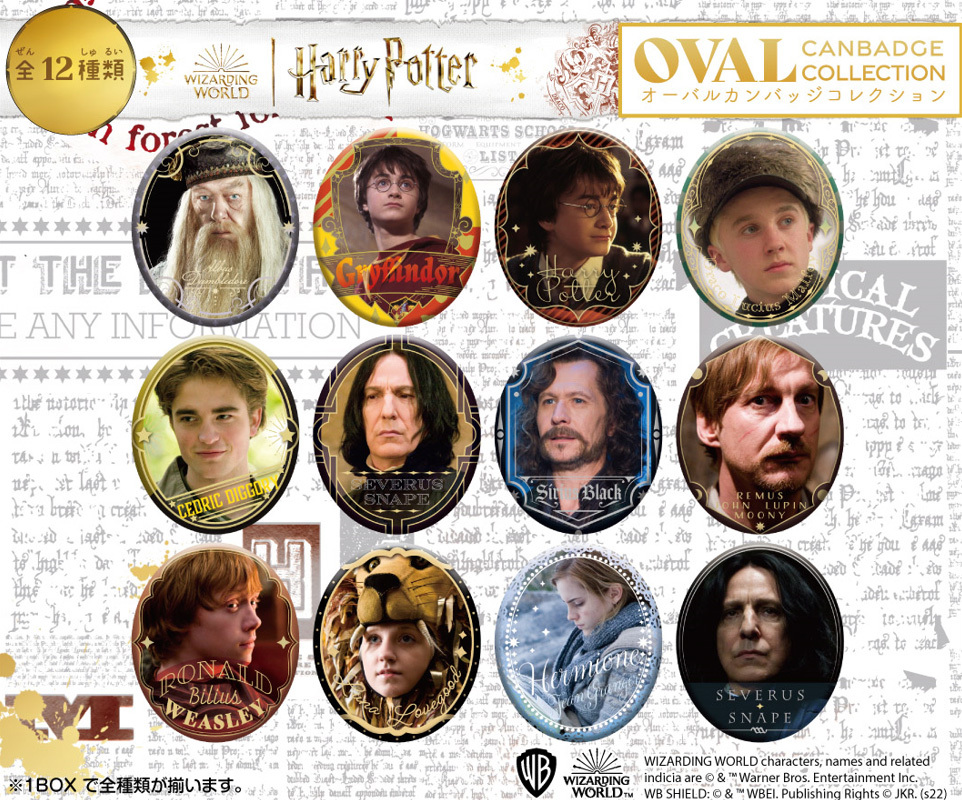 「ACG.GO」「預購」Harry Potter 橢圓形襟章SET