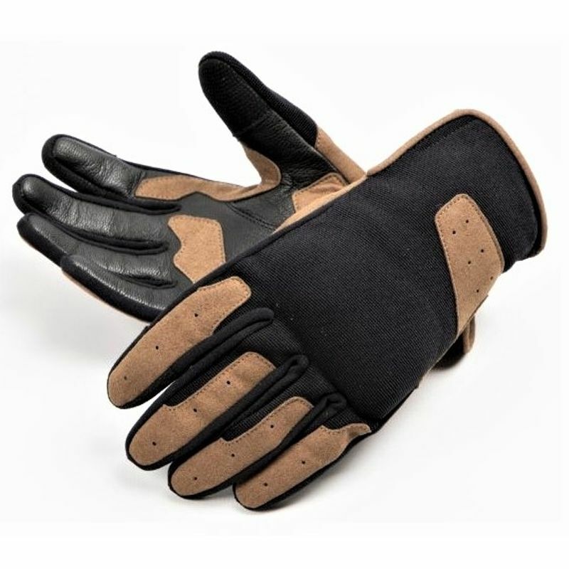 DEGNER TG-86 棕 皮布手套