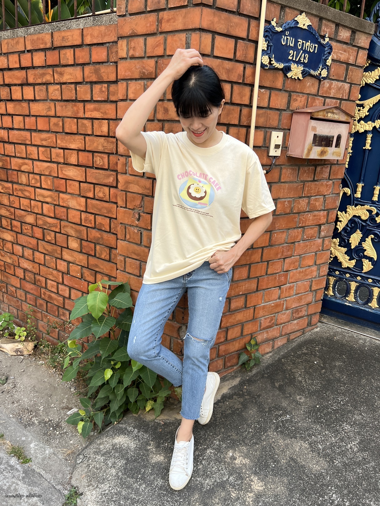 泰國文青香甜巧克力蛋糕T (米)