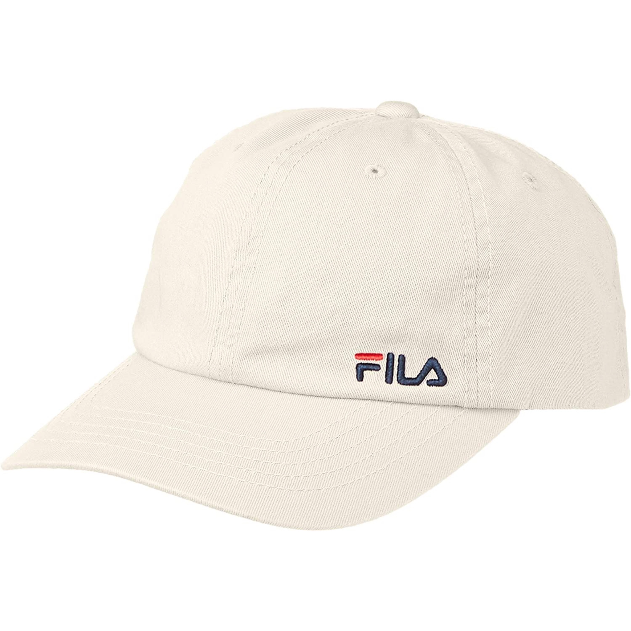 💥日本直送】FILA Small Logo Cap 棒球帽帽子低檐帽Cap 白色