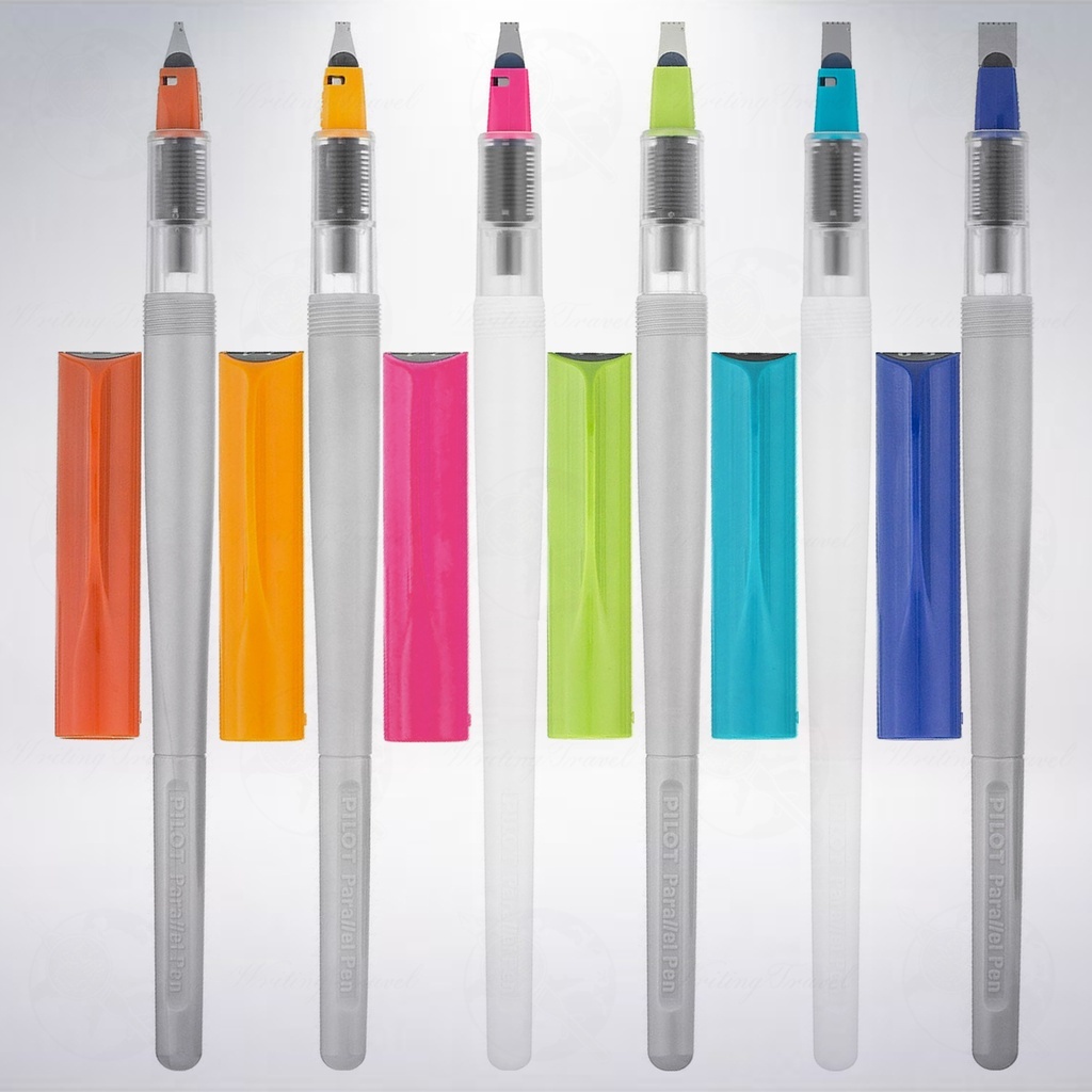 百樂 平行尖藝術鋼筆 6種筆幅