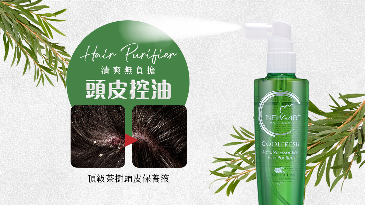 茶樹頭皮水控油效果