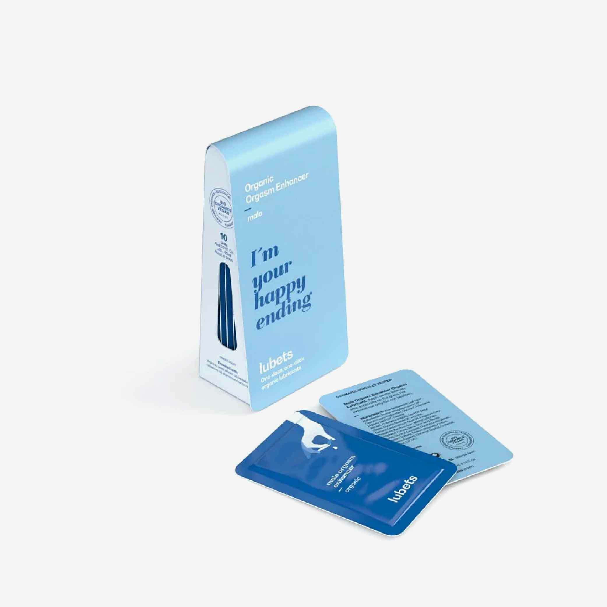 lubets 天然有機男士高潮提升液 十片隨身包