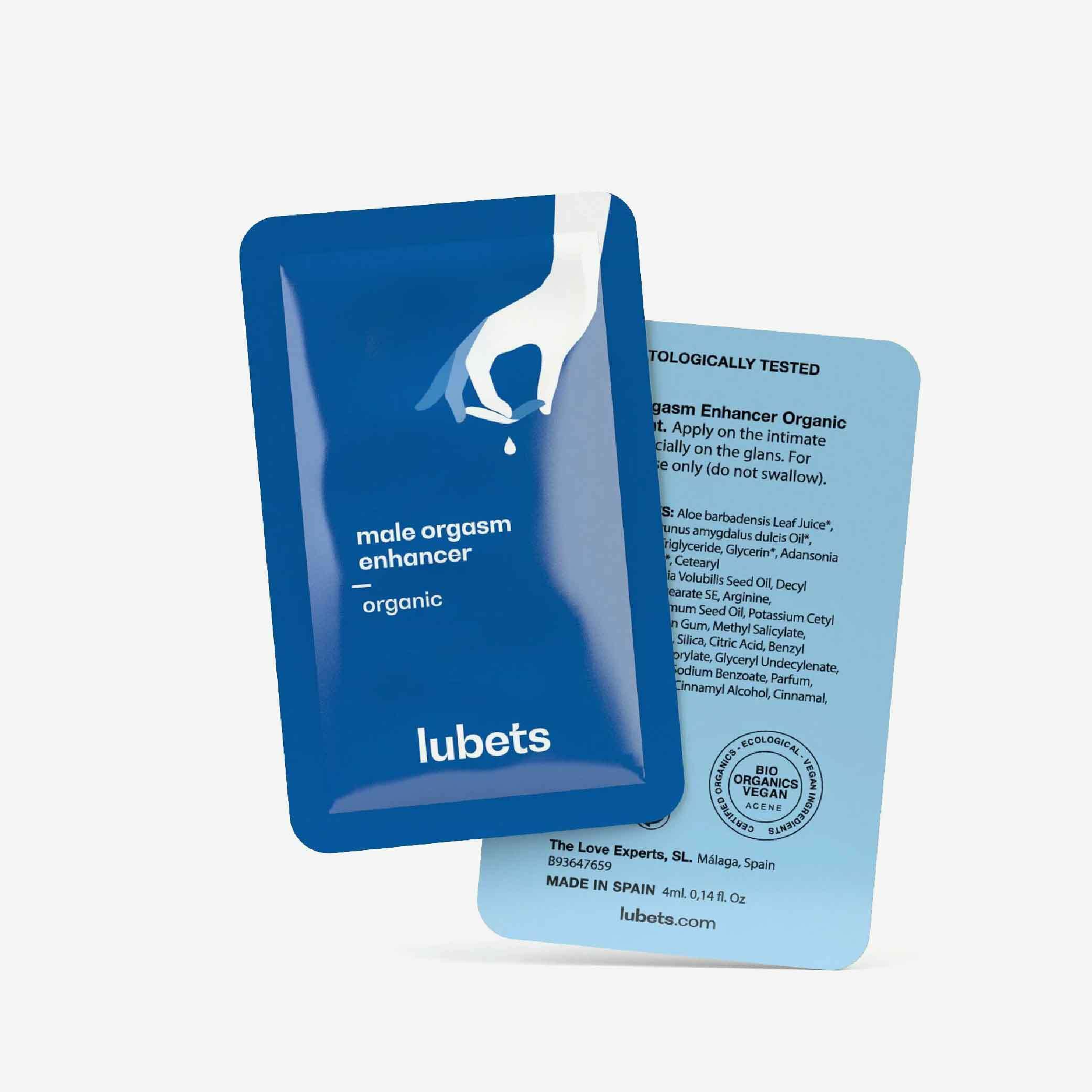 lubets 天然有機男士高潮提升液 十片隨身包