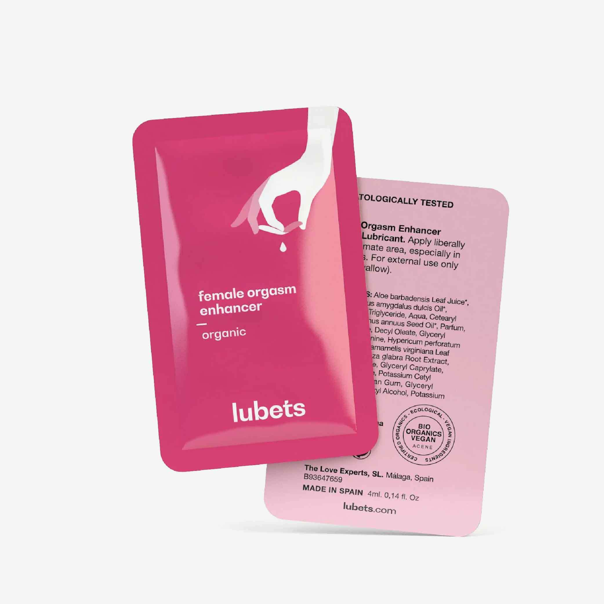 lubets 天然有機女士高潮提升液 十 片隨身包