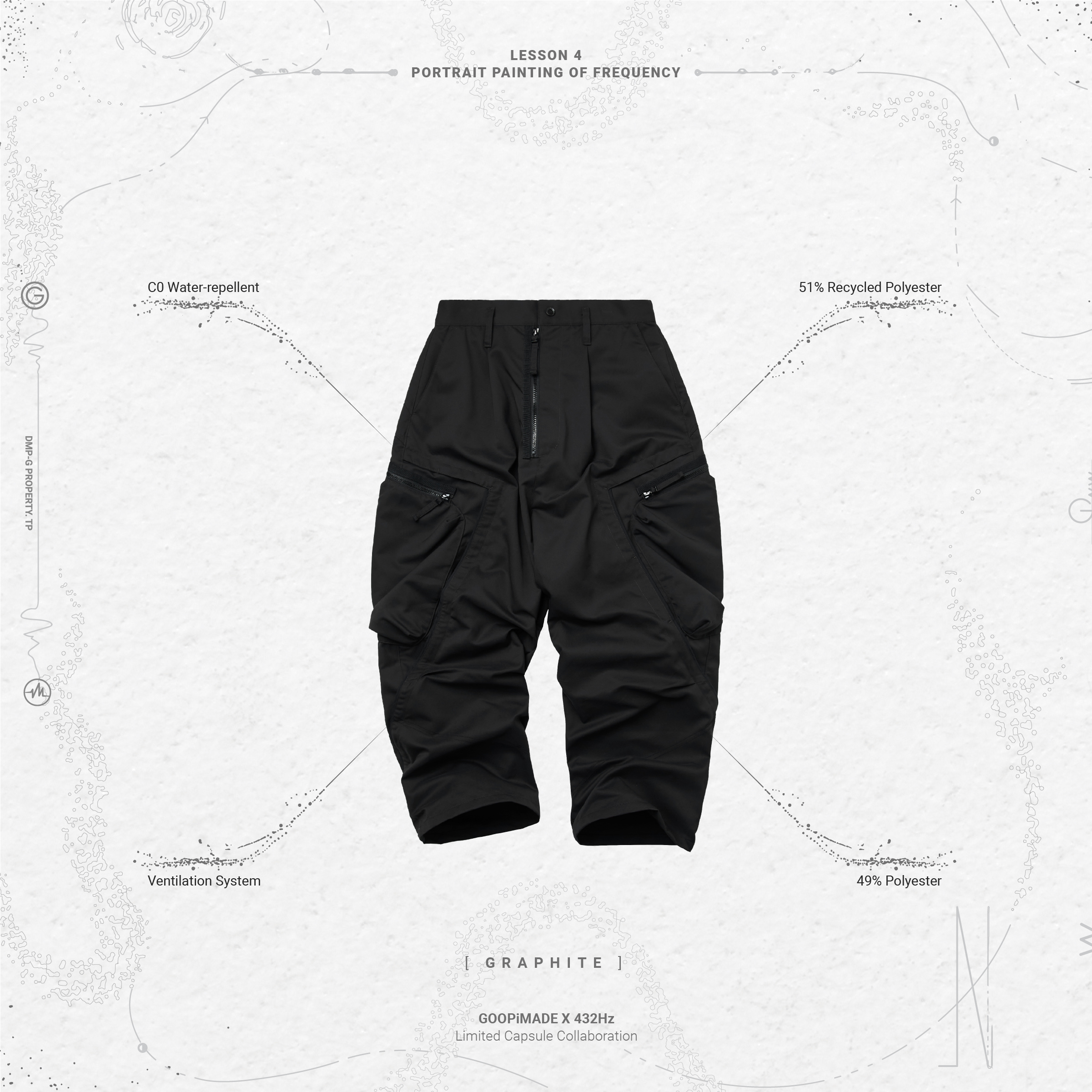 R.G1P -“Versatile-S” Utility Pants - Graphite