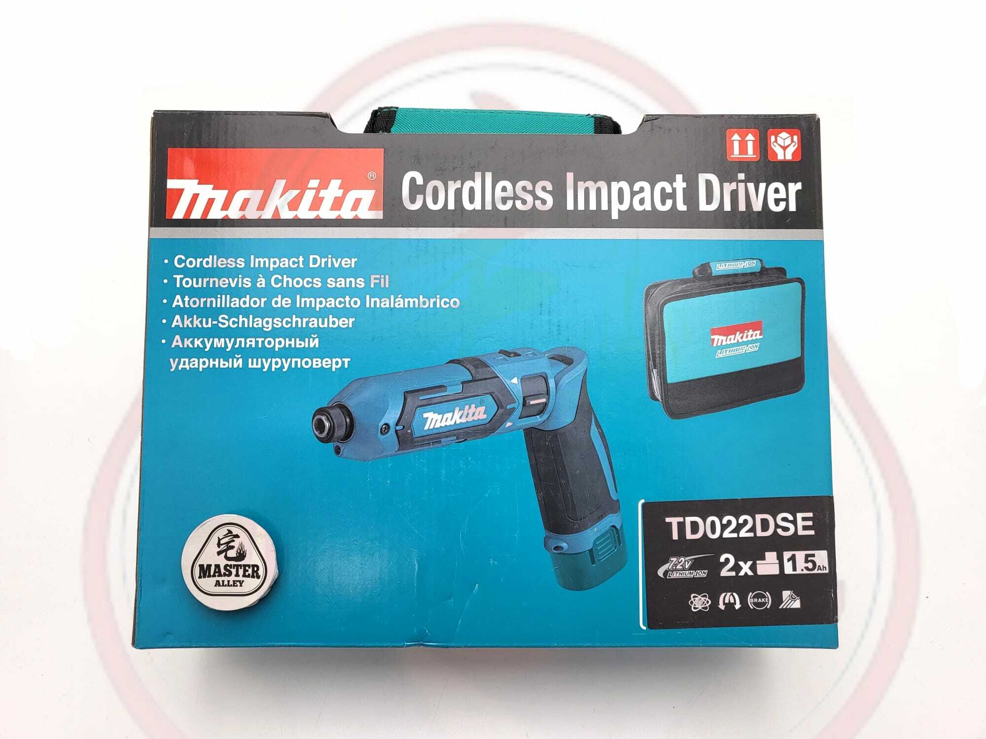 Makita 牧田  TD022DSE 7.2V 充電式衝擊起子機