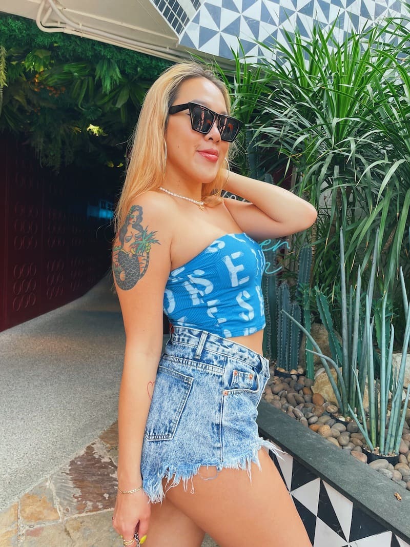 美式字母平口衣