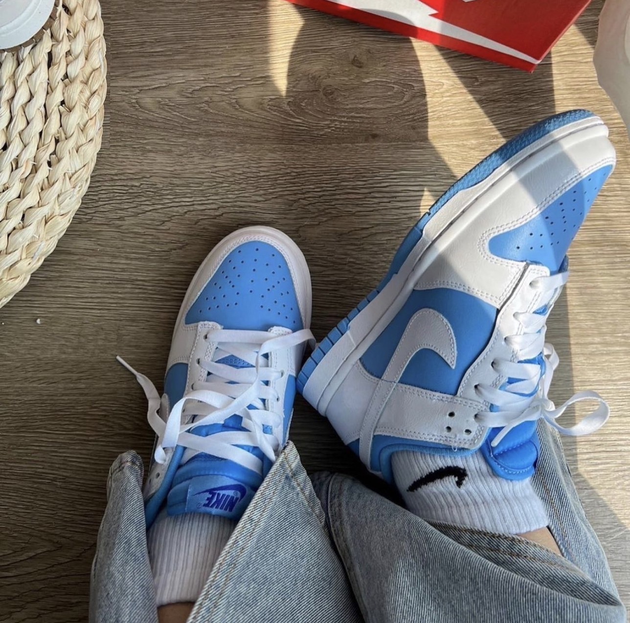 NIKE DUNK LOW REVERSE UNC 反轉 北卡藍