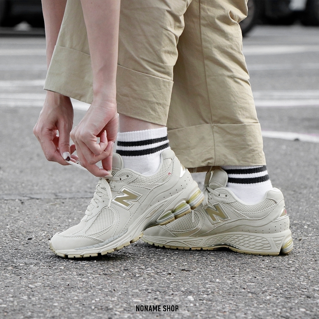 NEW BALANCE NB 2002 韓版 復古 麂皮 皮革 輕量 老爹鞋 慢跑鞋 燕麥奶 ML2002R3 (男款)