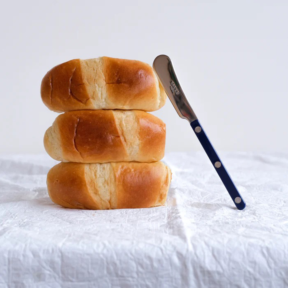 SABRE | Bistrot 復古酒館鈕扣系列 | 奶油抹刀 | 亮面 | 寶石藍