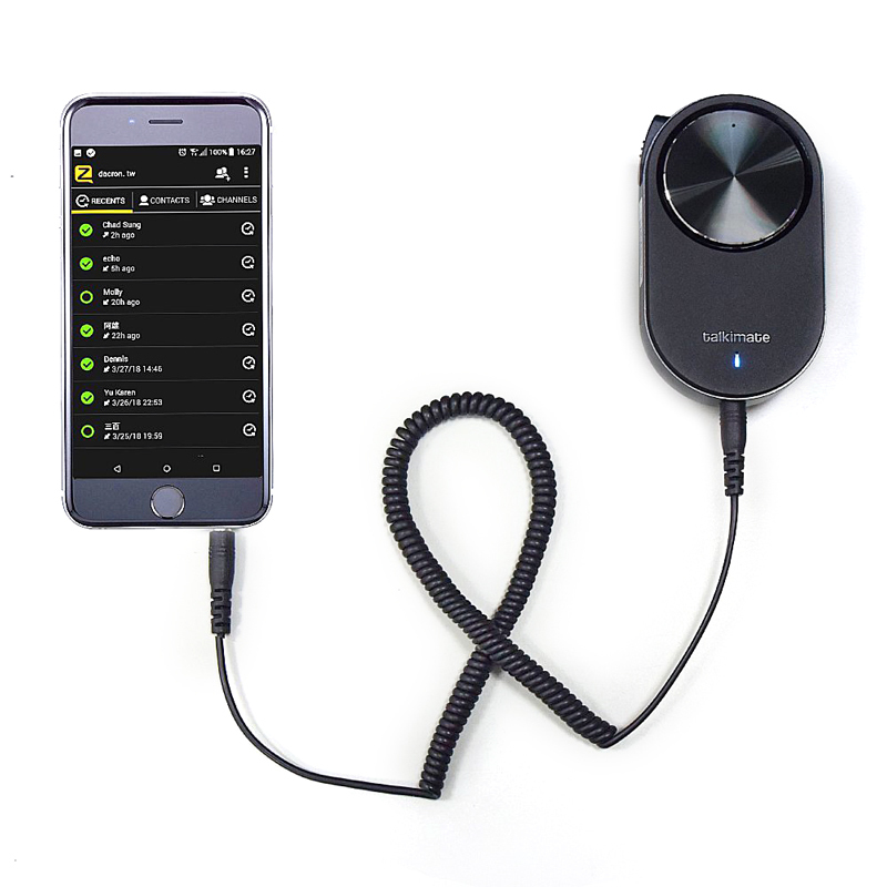 SPIRAL AUDIO CABLE 4 PIN FOR SMARTPHONE