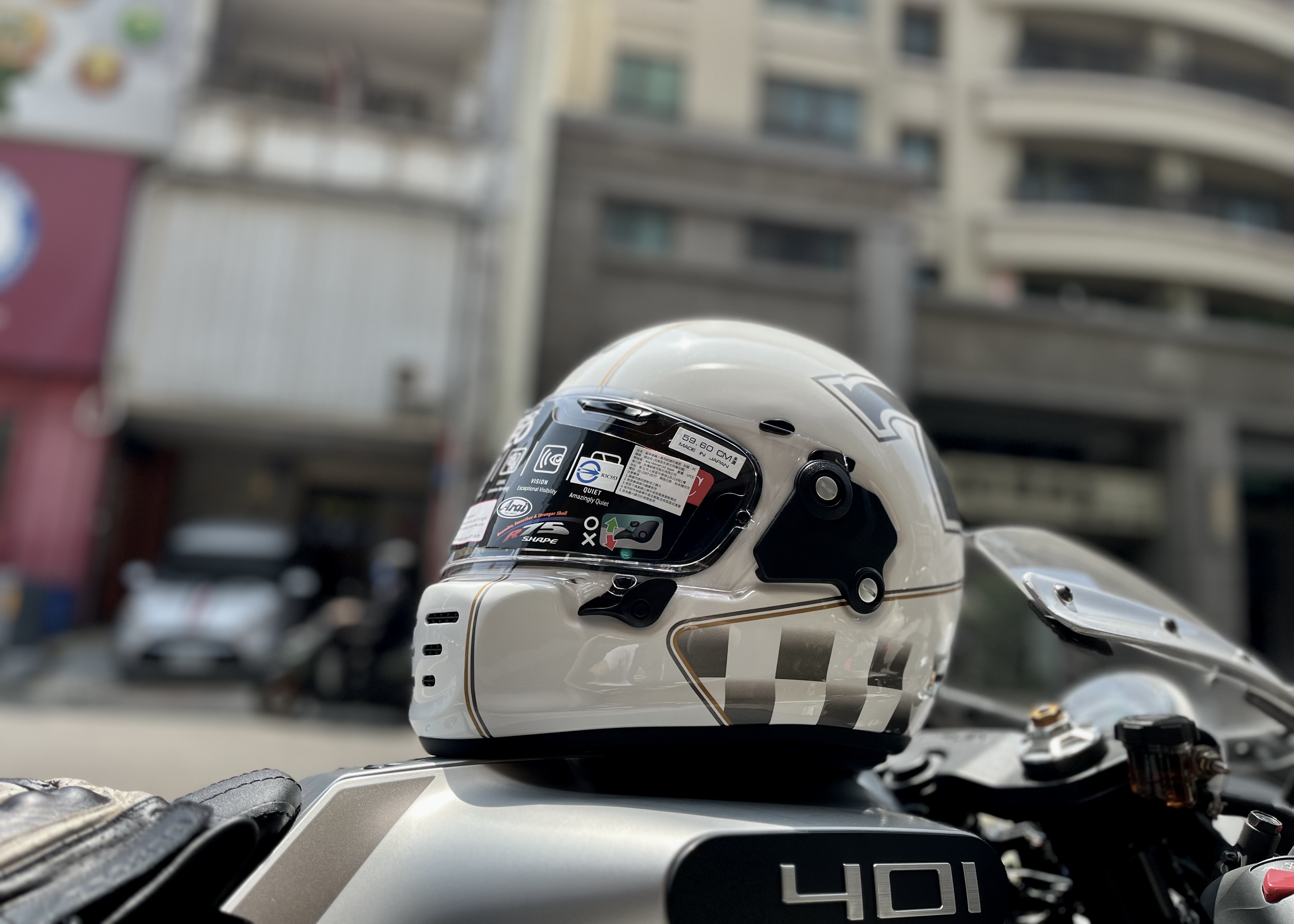ARAI RAPIDE-NEO CAFE RACER WHITE 全罩