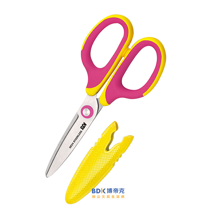 SDI 手牌 滑利剪•省力兒童剪刀 附蓋 No.0924C 系列