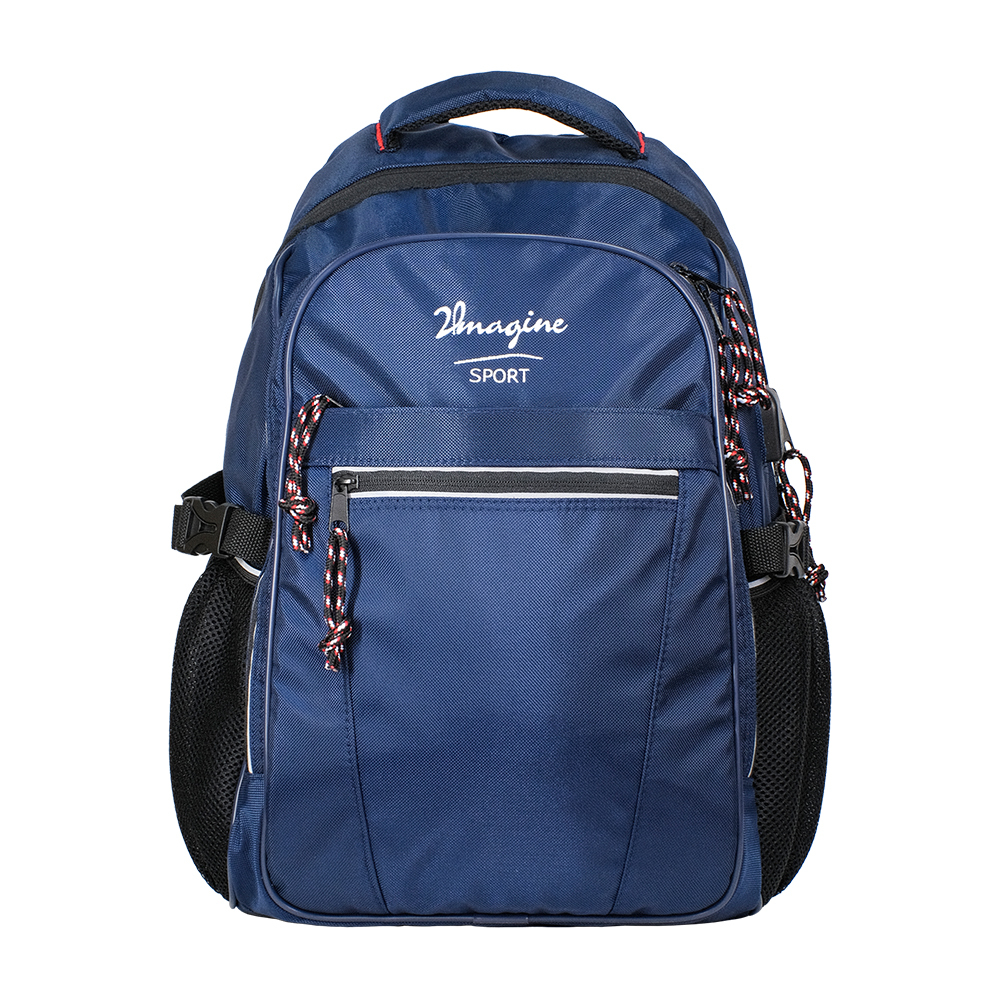 【泉美】多機能後背包200925(黑、藍色)