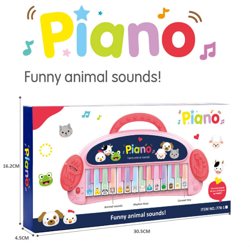 現貨區 盒裝玩具 過家家鋼琴機 P1277