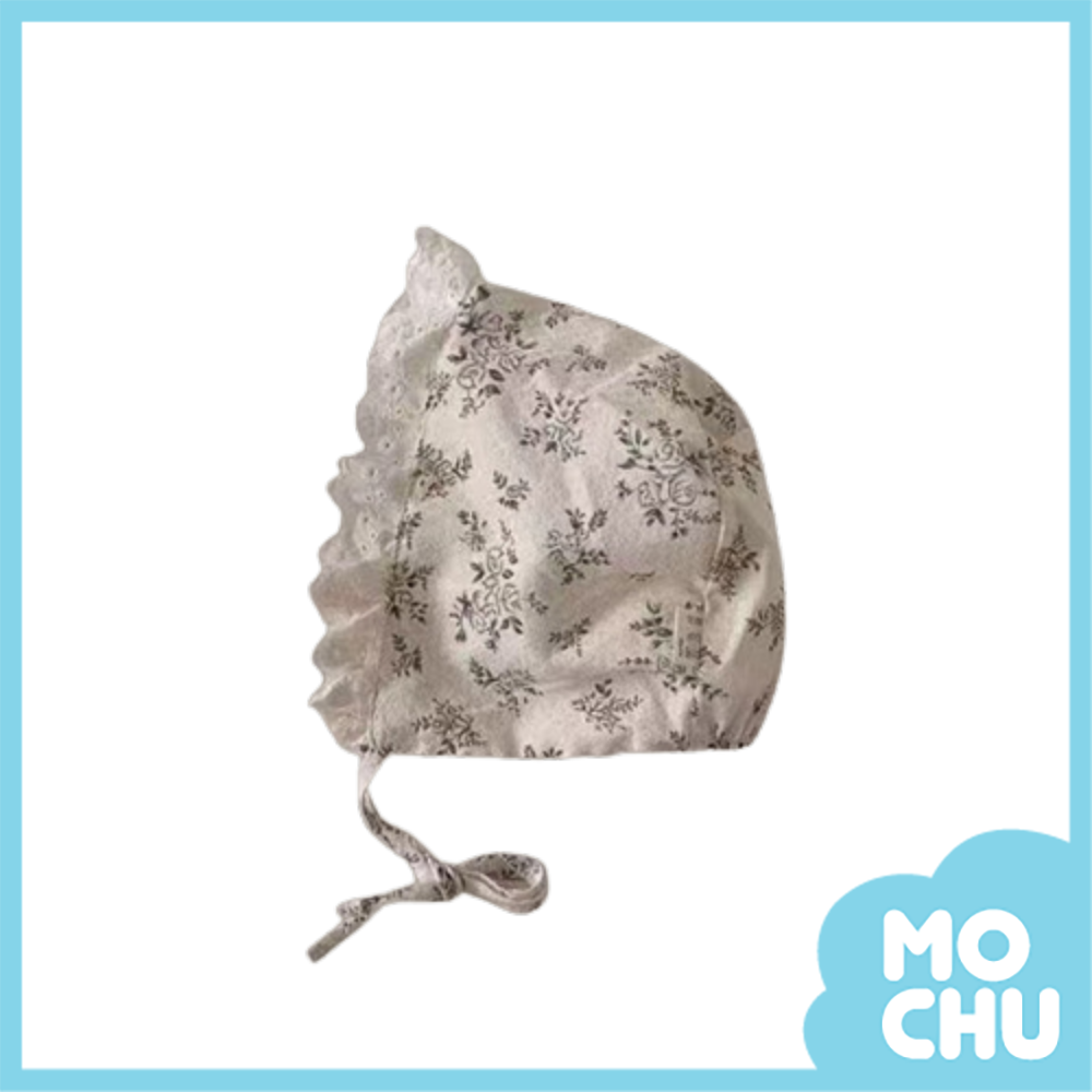 玫瑰花公主薄款布帽(兩款)