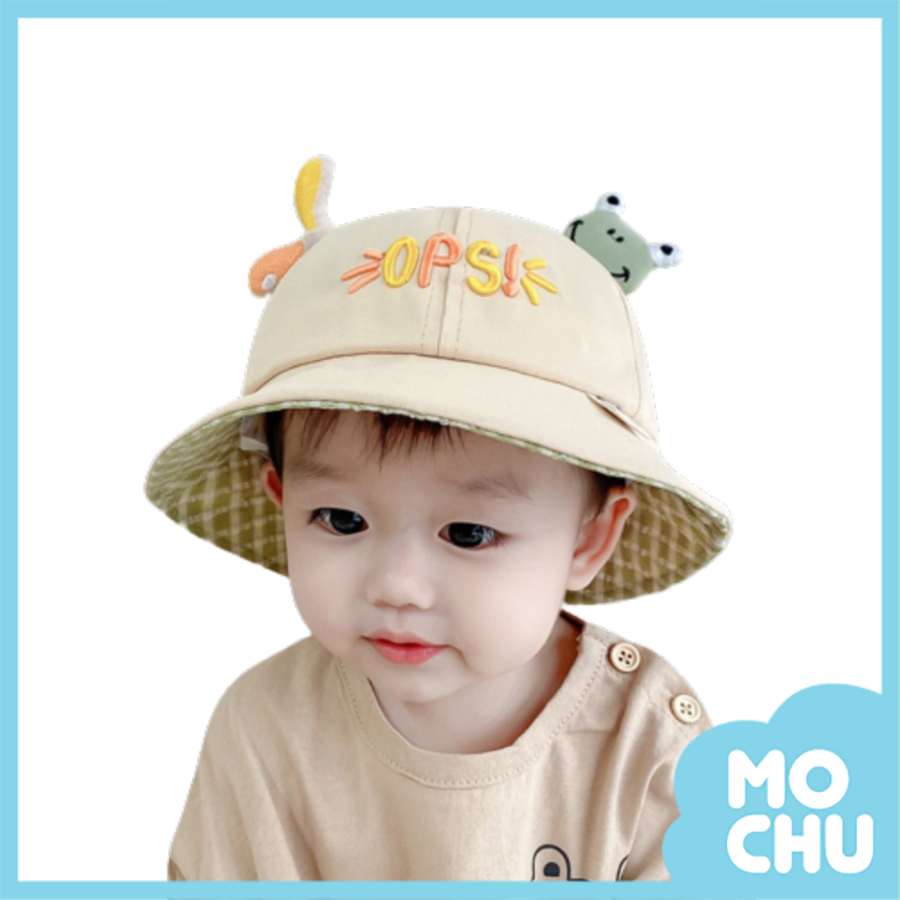 微笑小青蛙薄款布帽