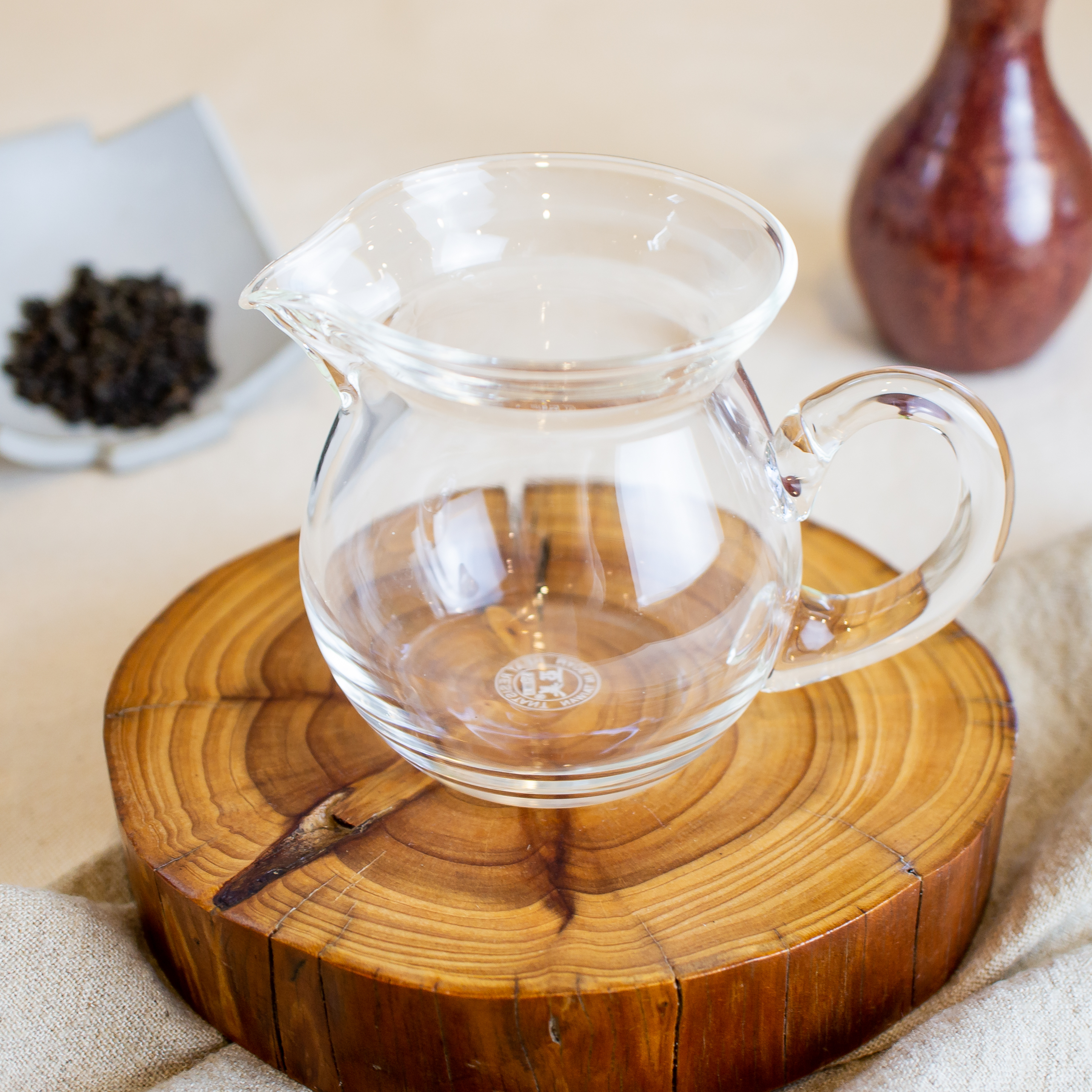 純手工耐熱玻璃茶海