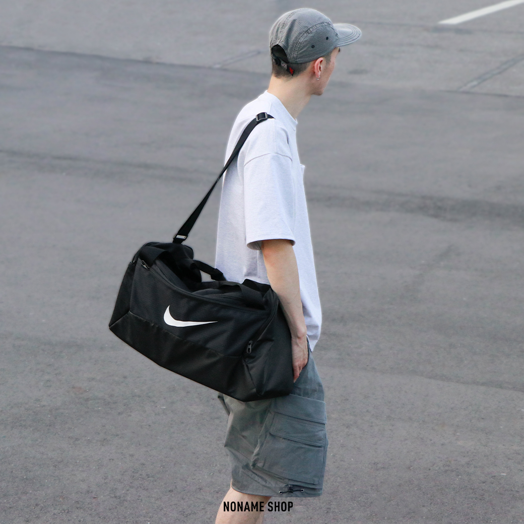 NIKE BRASILIA 健身包 行李袋 大勾 黑色
