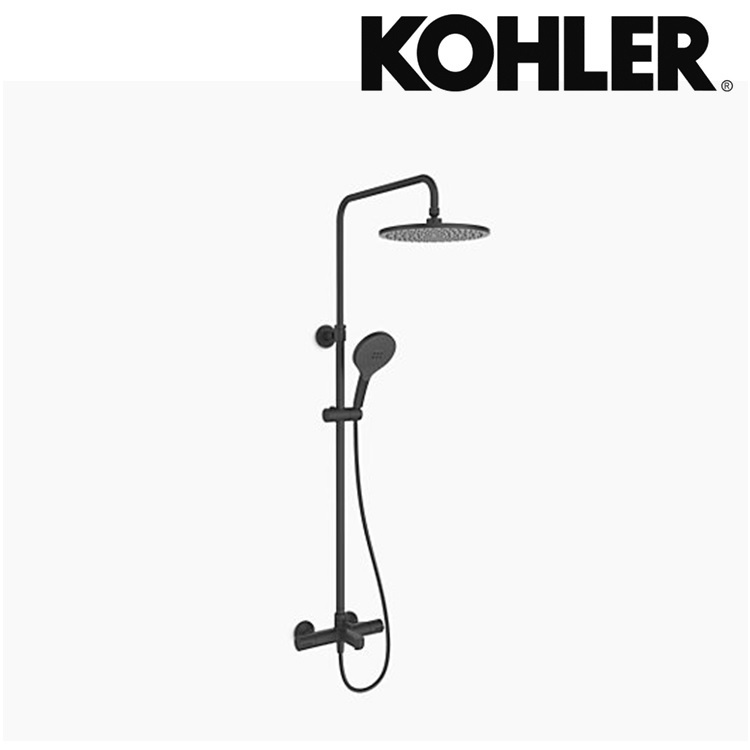 Kohler "July" K-23126T-B9-2BL 3-Way Shower Column