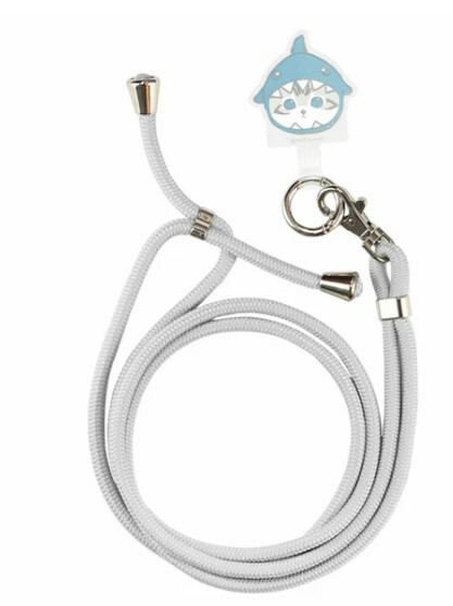 Mofusand 魚頭牌藍色電話繩