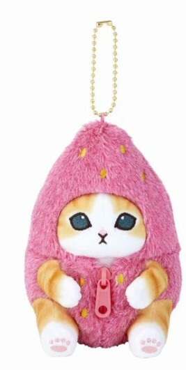 Mofusand 蕃薯貓 紅蕃貓 公仔吊飾