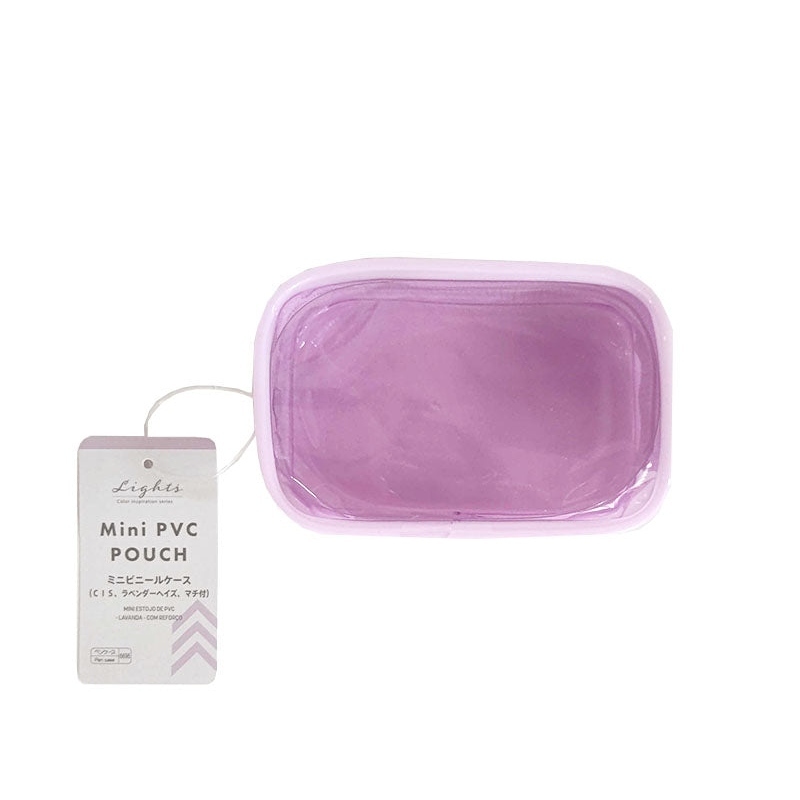 Lights PVC收納袋/薰衣草霧紫 11.5x7.5x4cm