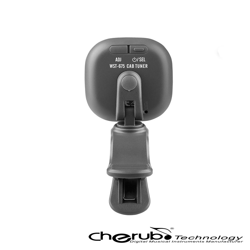 Cherub WST-675 超靈敏 可充電 夾式調音器