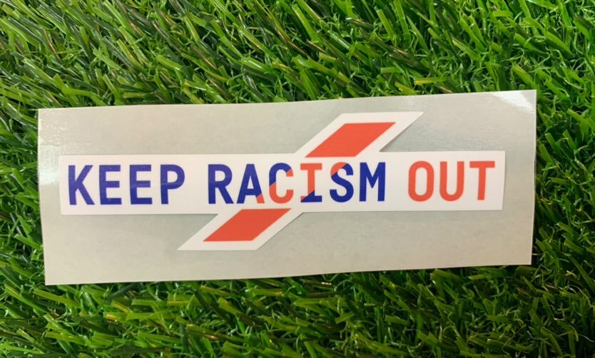 [印字] 2020-2021 意大利甲組聯賽 "KEEP RACISM OUT" 臂章