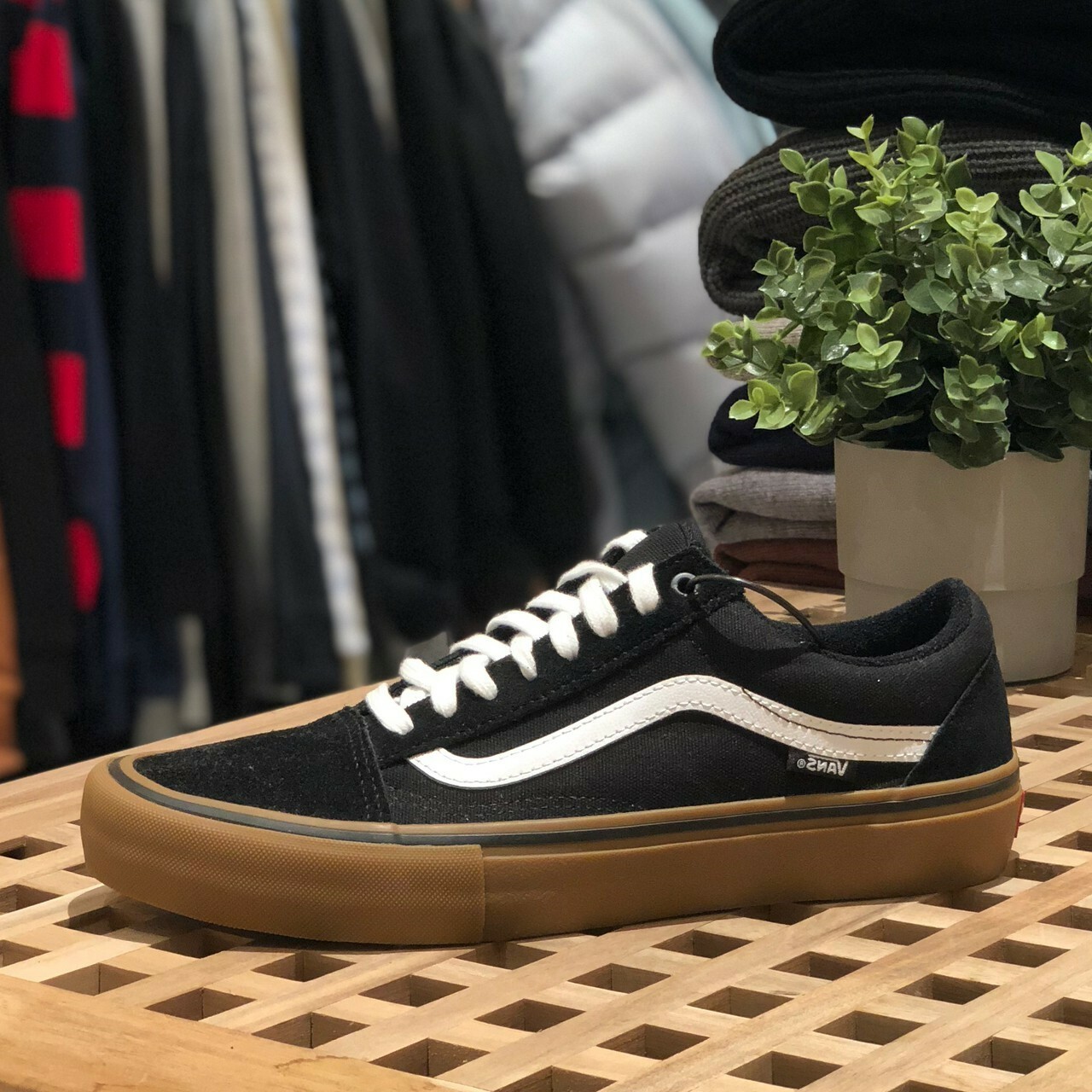 Vans Old Skool Pro 黑色滑板鞋 休閒鞋 經典Pro系列 焦糖底 VN000ZD4Y28