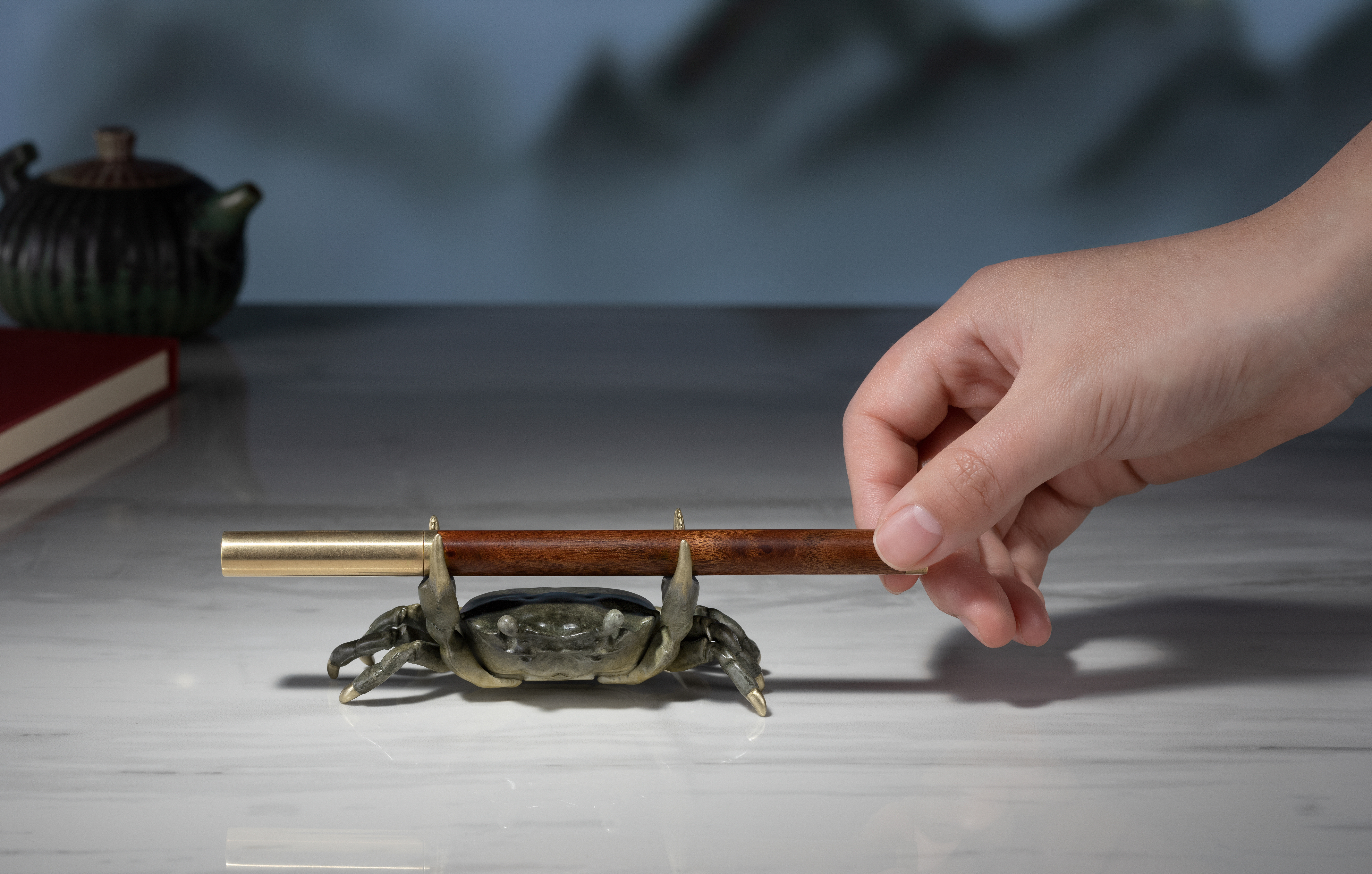 橫財(螃蟹筆架)◆絕版品◆