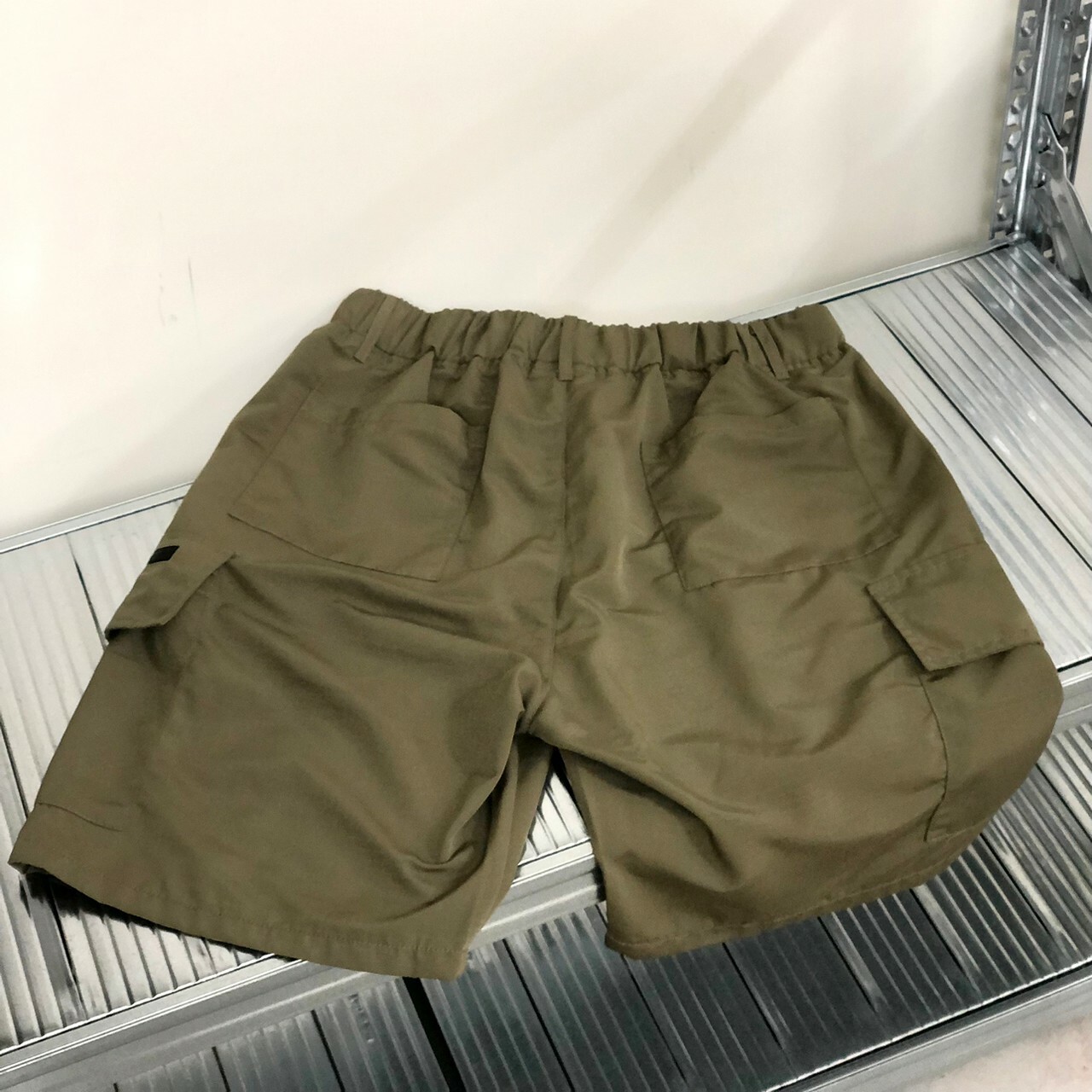 T+CC 韓版 工裝短褲 格紋 68463