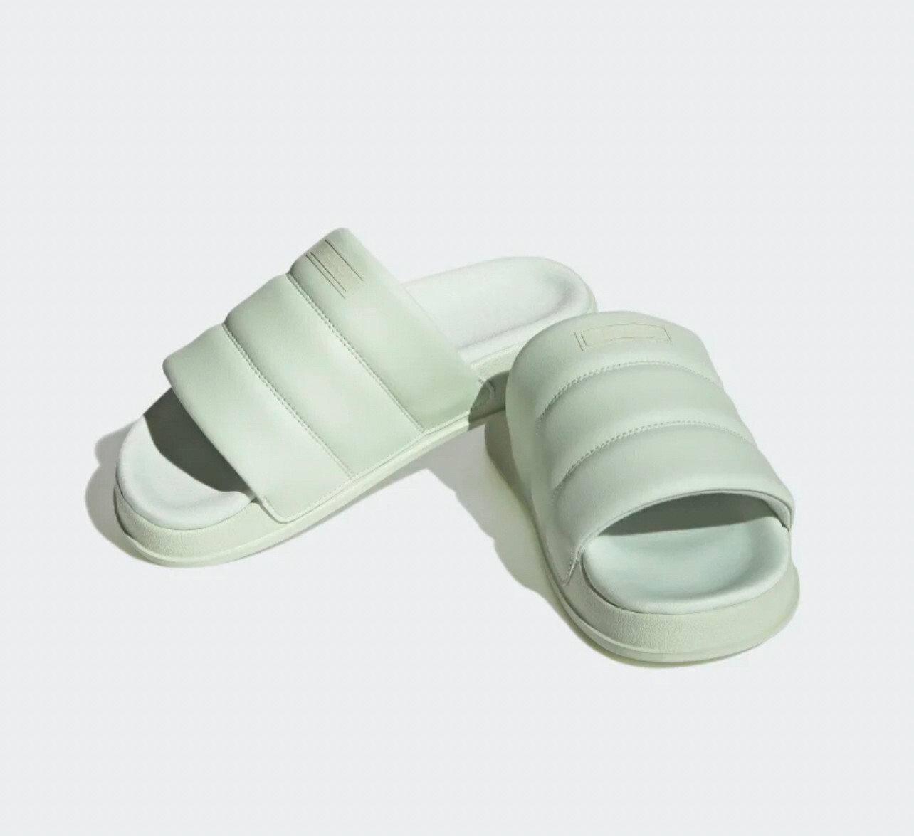 ADIDAS ADILETTE 馬卡龍配色 拖鞋 厚底 果綠 IG7150 APR-