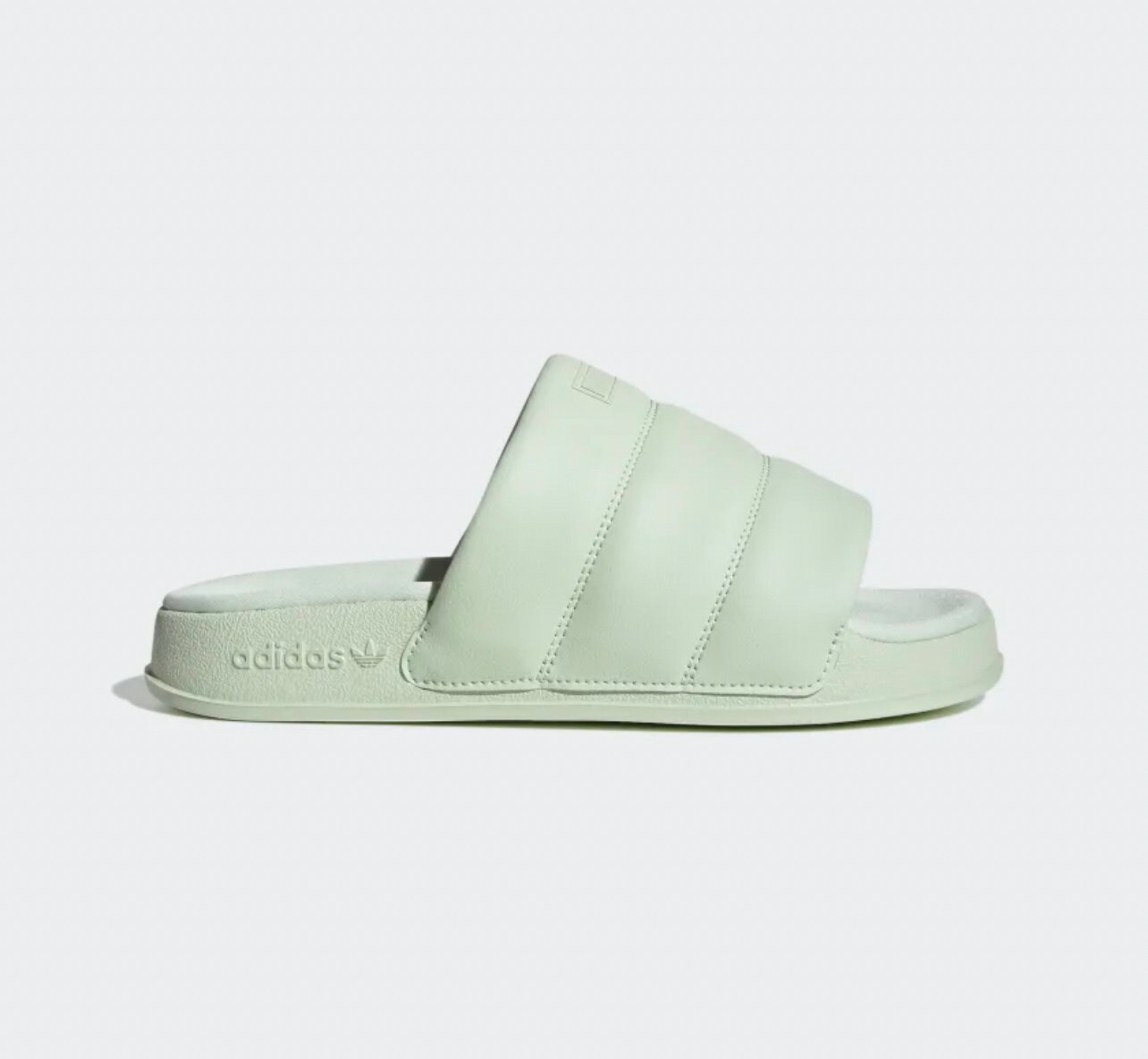 ADIDAS ADILETTE 馬卡龍配色 拖鞋 厚底 果綠 IG7150 APR-