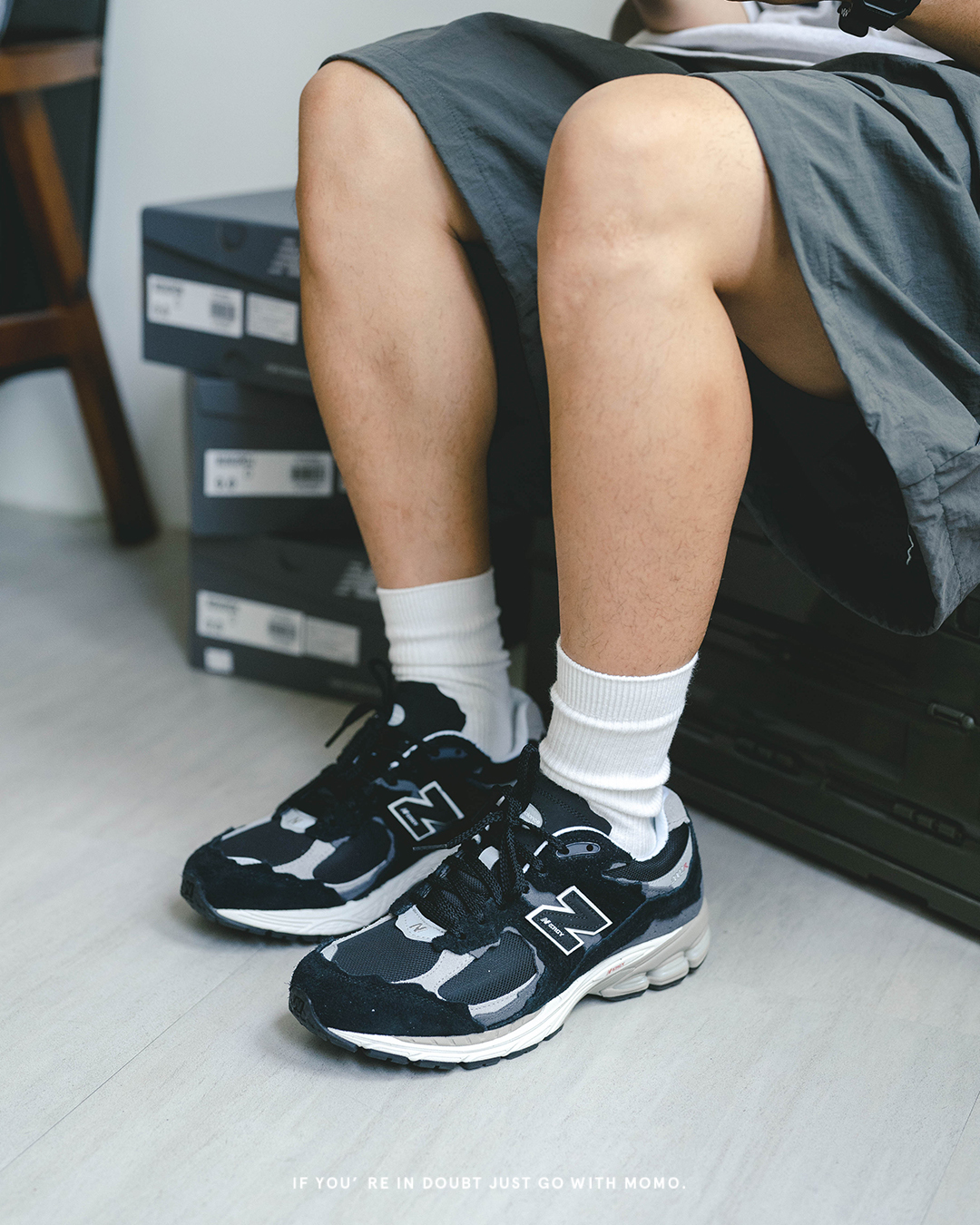 New Balance M2002 Protection Pack 破壞系列 解構黑灰 M2002RDJ