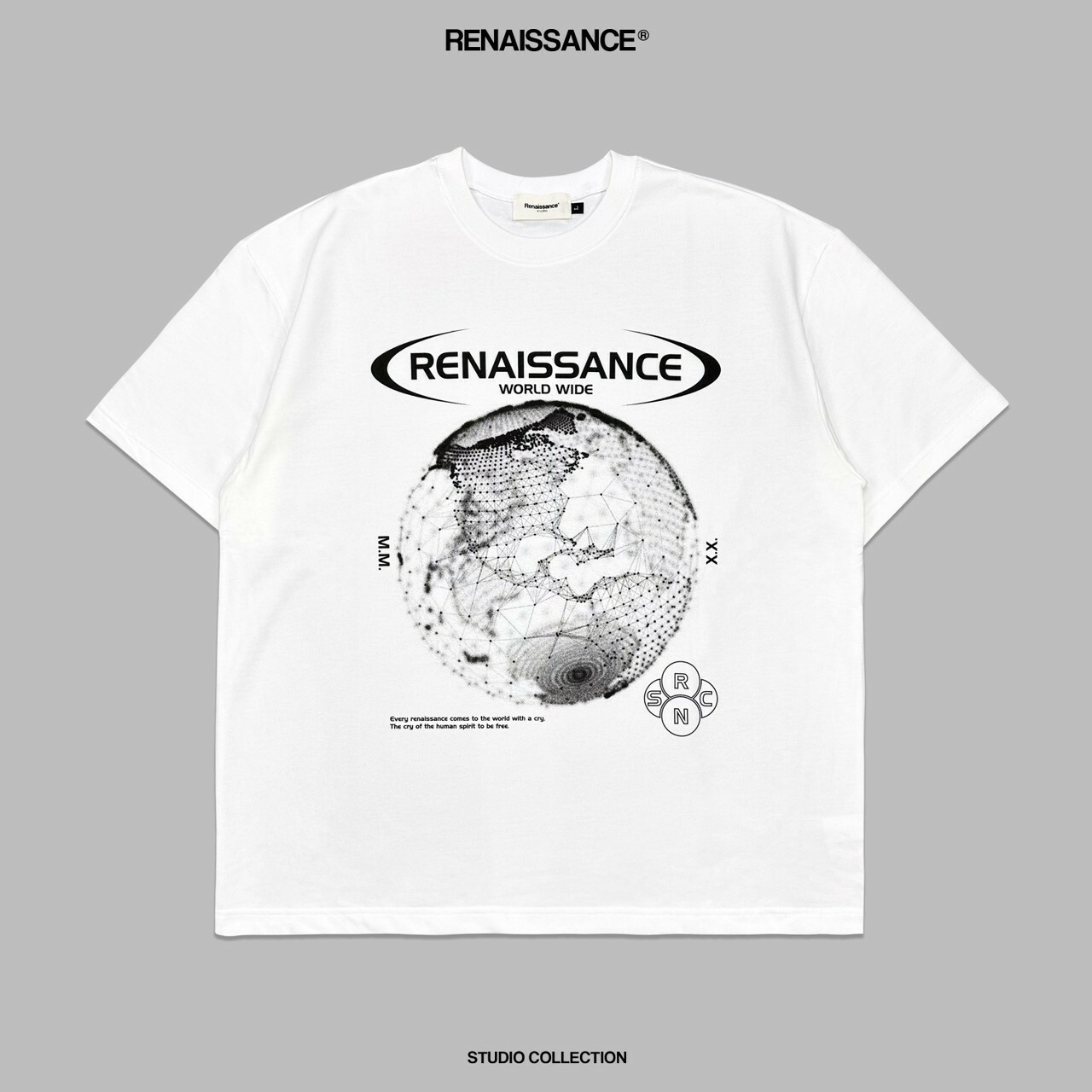 RENAISSANCE 數位地球 WORLD WIDE 短袖 T ‘’ Dotted Earth Tee ‘’