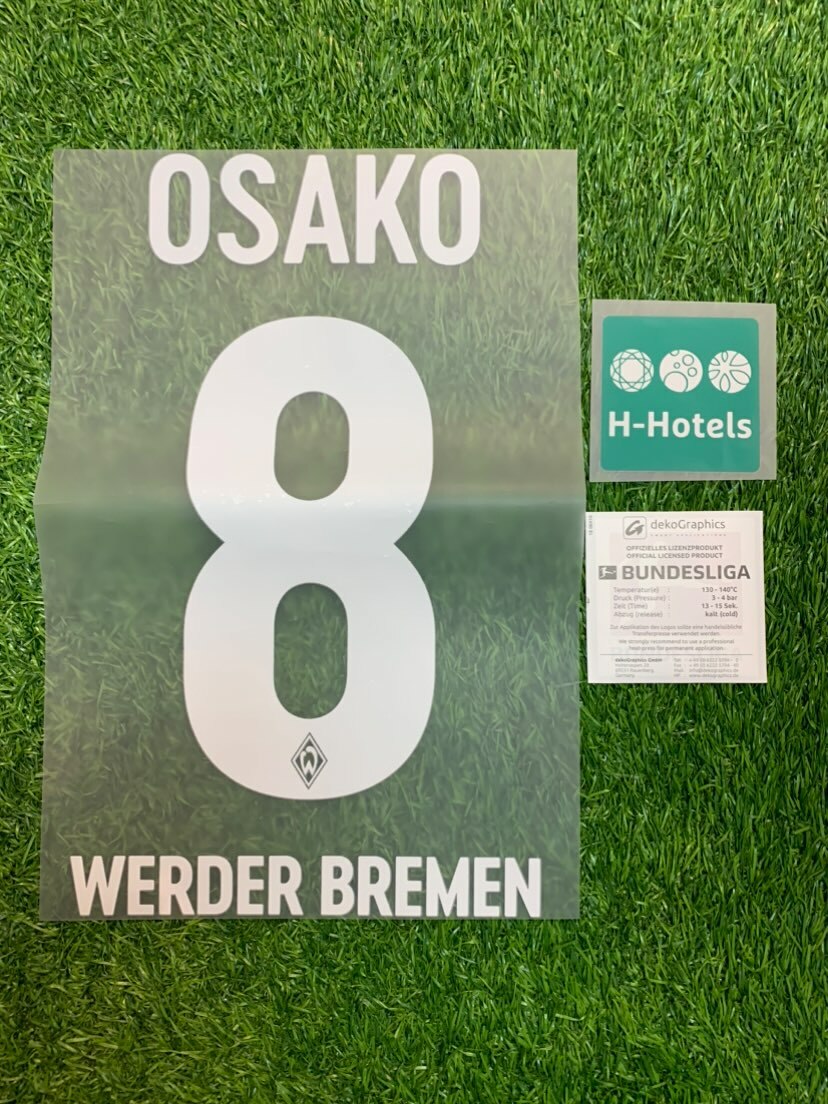[印字]  2018-2019 雲達不來梅 主場球會印字 (套裝)