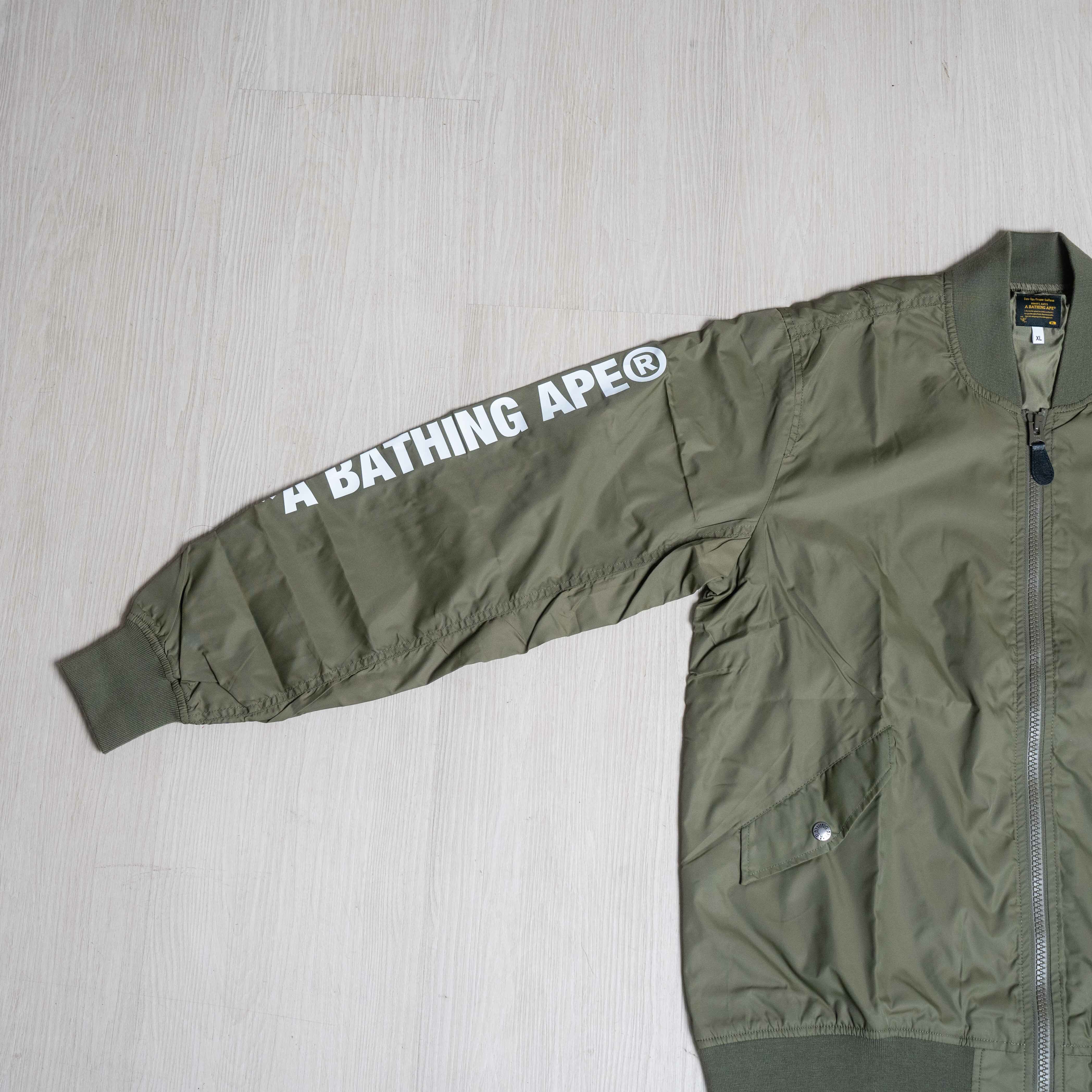 2018SS BAPE APE HAPPY NEW YEAR BAG 新年 福袋 拆賣 MA-1 軍綠 空軍 外套 現貨