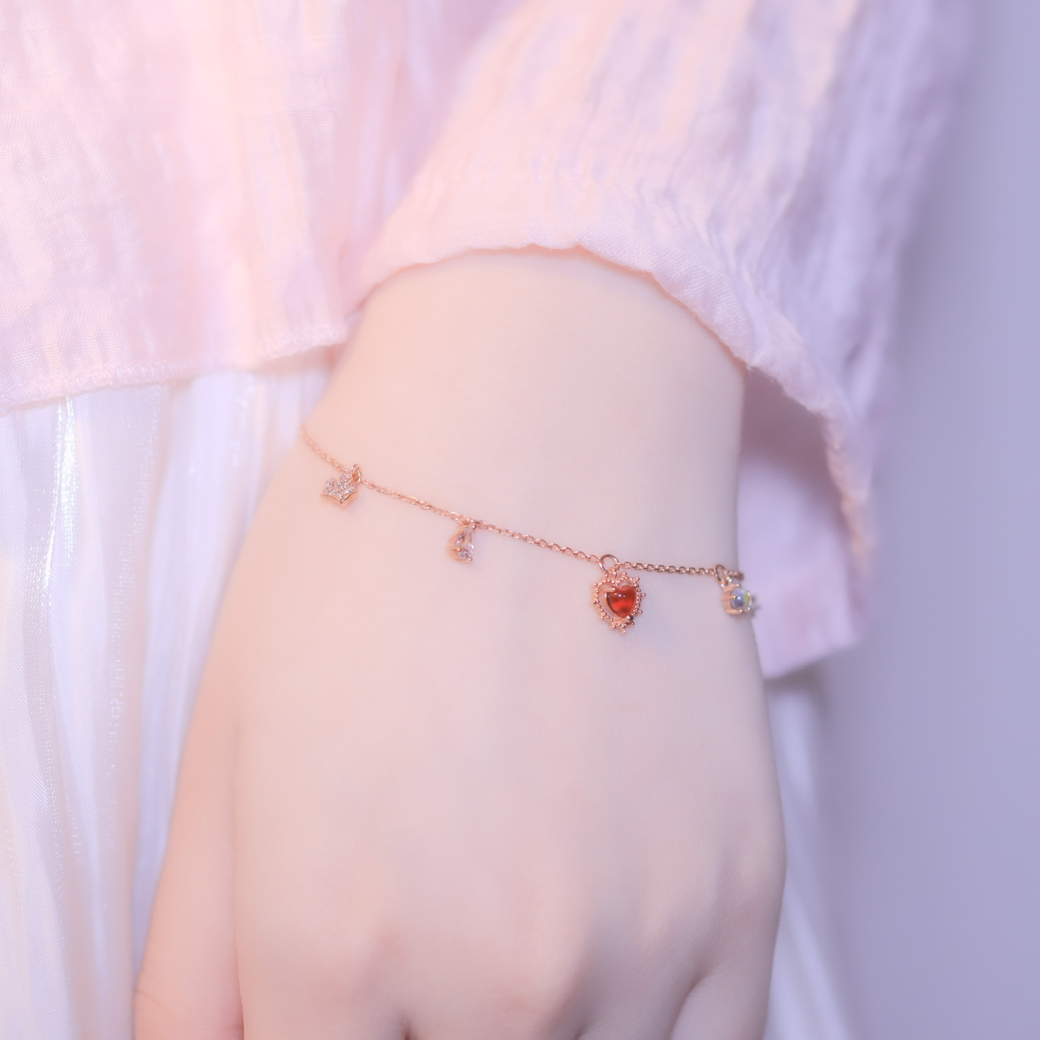 | 925 Silver・Rose Gold | Fairy Tale Bracelet | BR0693 |